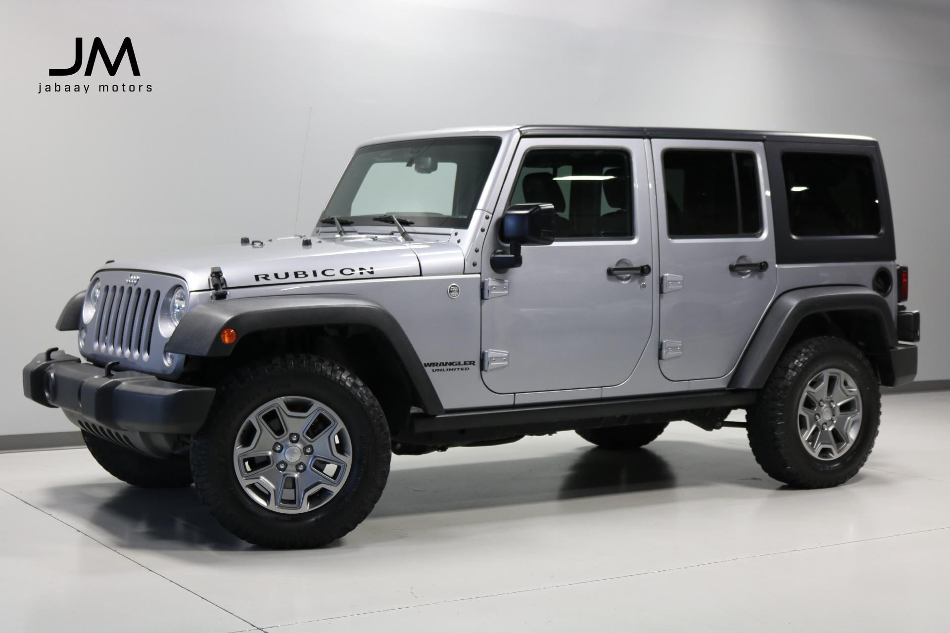 Used 2015 Jeep Wrangler Unlimited Rubicon For Sale (Sold) | Jabaay Motors  Inc Stock #JM7170